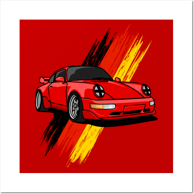 911 turbo Wall Art by HSDESIGNS